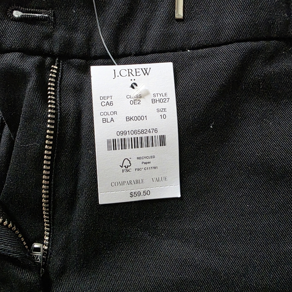J.Crew Black Shorts